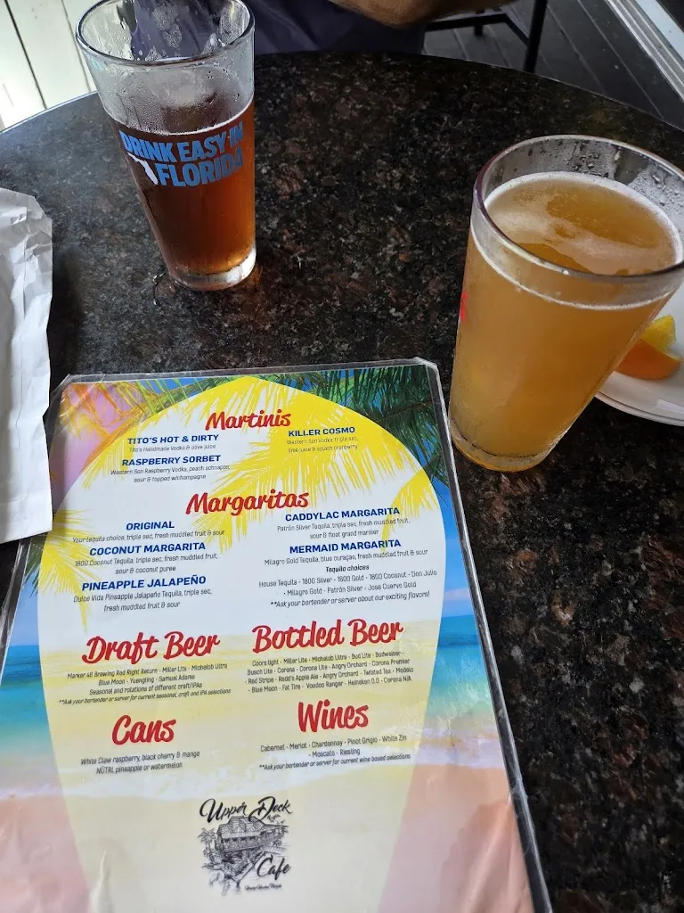 Menu_Upper Deck Cafe_Spring Hill, FL_image_old_3