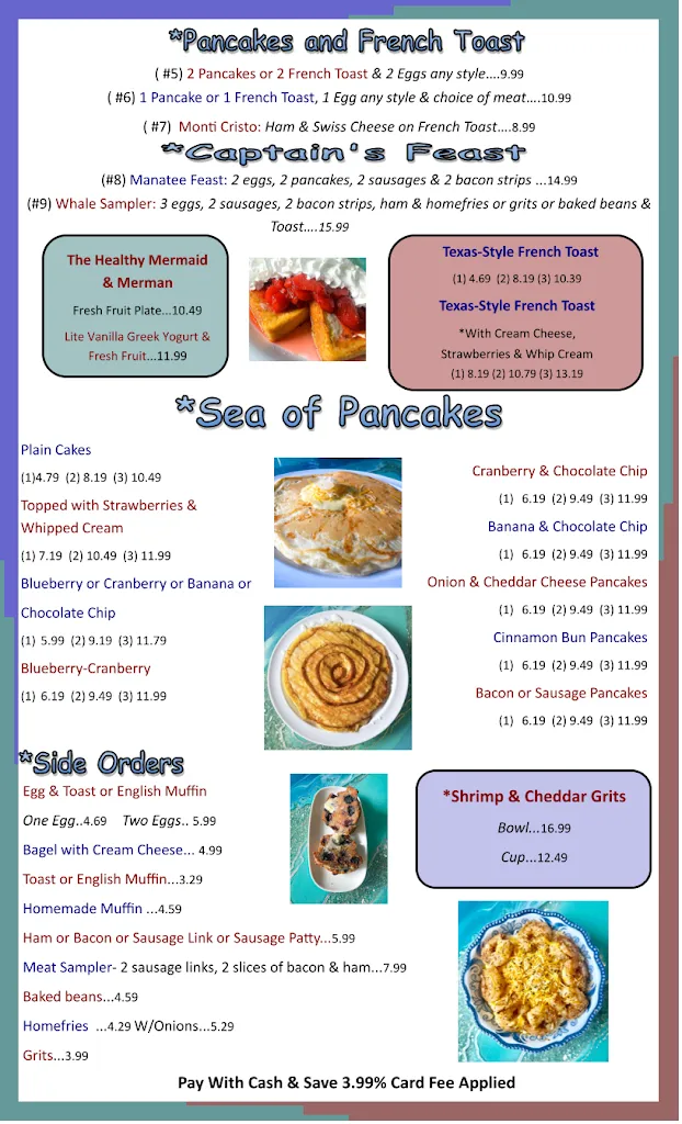Menu_Silver Dolphin Restaurant_Hernando Beach, FL_image_old_1