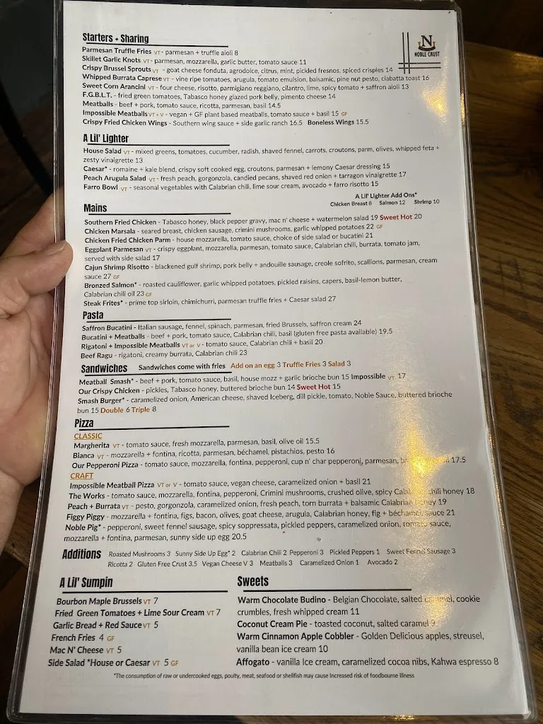 Menu_Noble Crust of Wesley Chapel_Wesley Chapel, FL_image_old_2