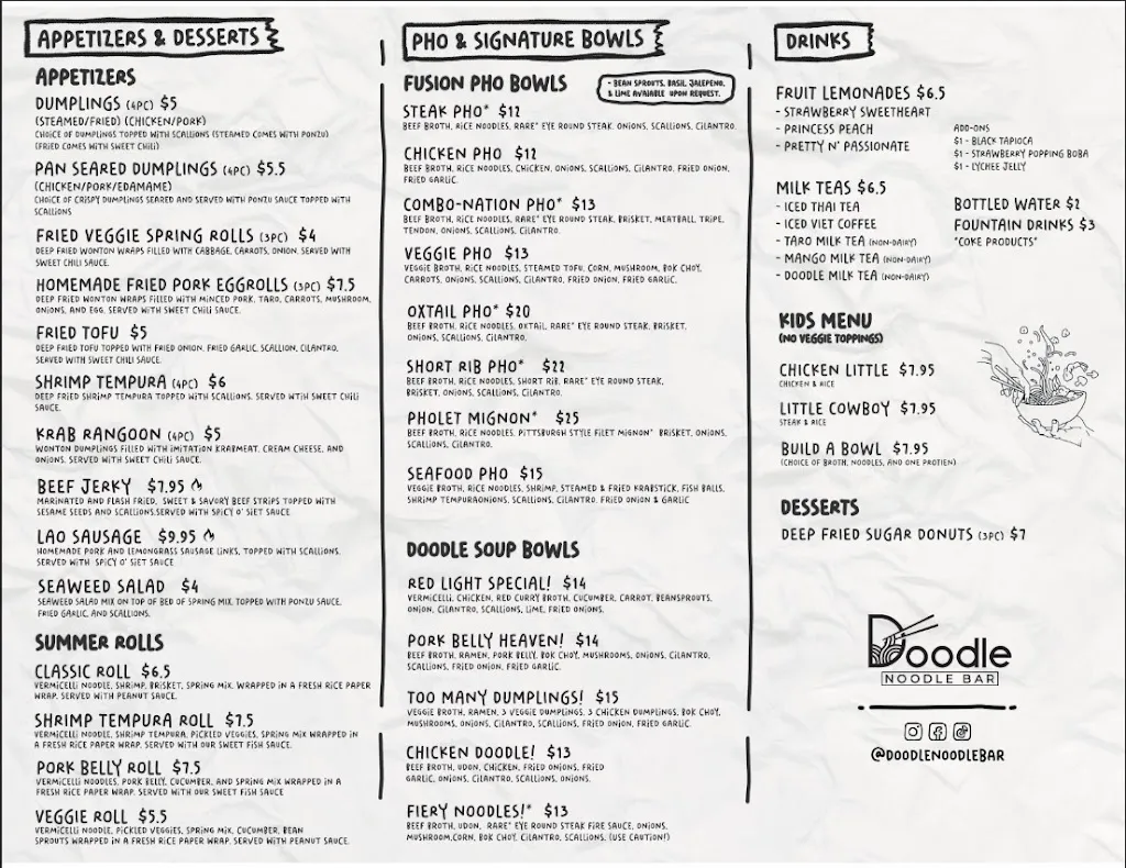 Menu_Doodle Noodle Bar_Tampa, FL_image_old_1