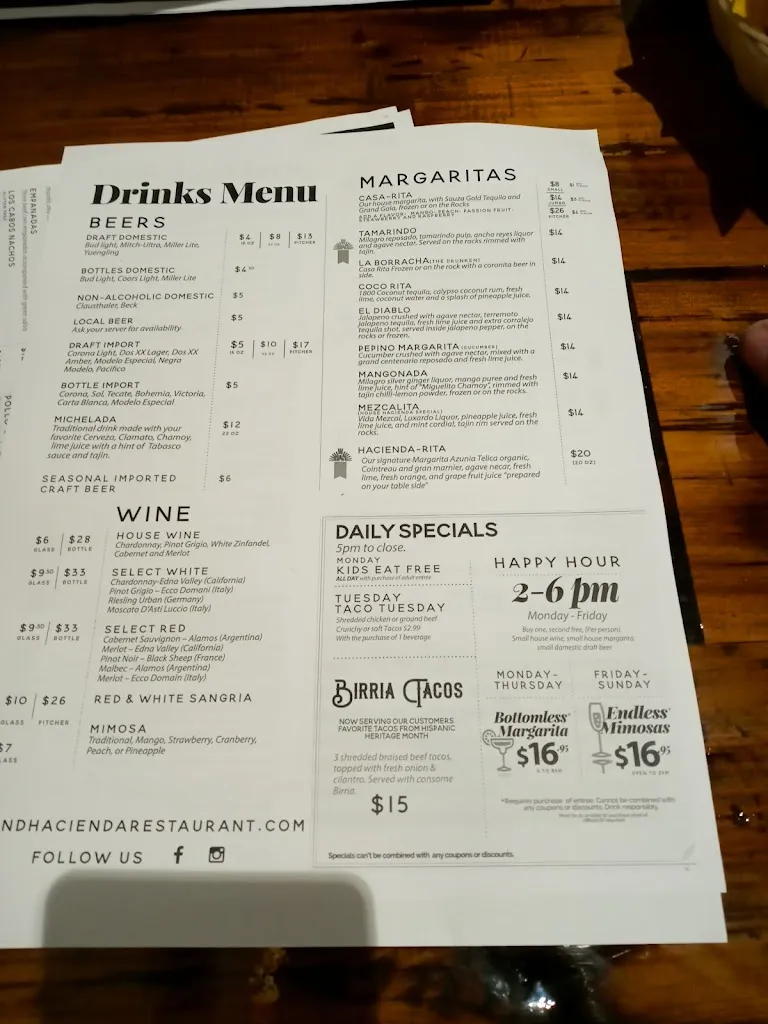 Menu_Grand Hacienda_Tampa, FL_image_old_3