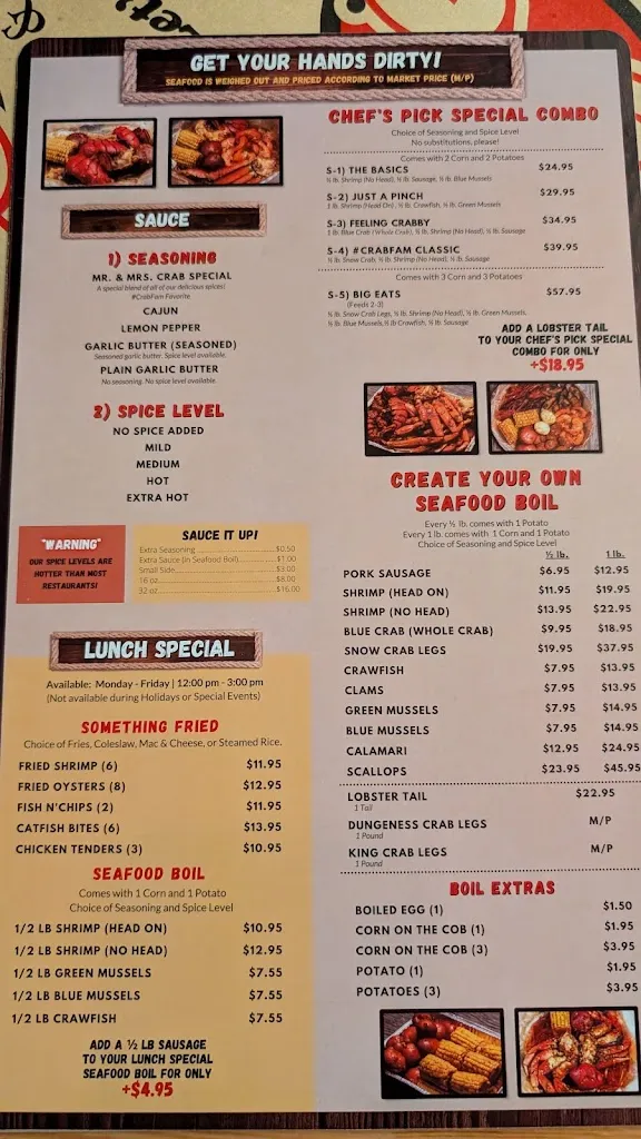 Menu_Mr. & Mrs. Crab Westchase_Tampa, FL_image_old_1