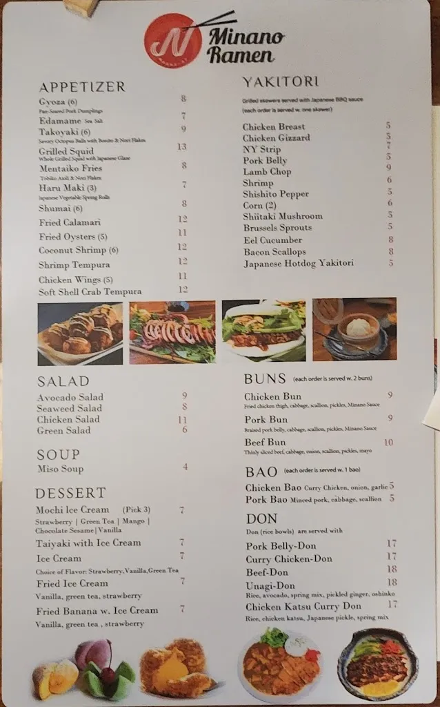 Menu_Minano Ramen_Tampa, FL_image_old_1
