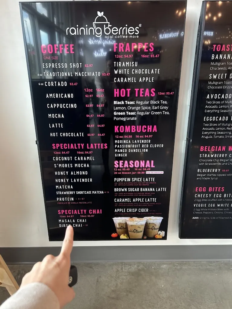 Menu_Raining Berries-Westchase_Westchase, FL_image_old_1