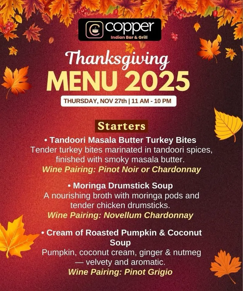 Menu_Copper Indian Cuisine_Tampa, FL_image_old_1