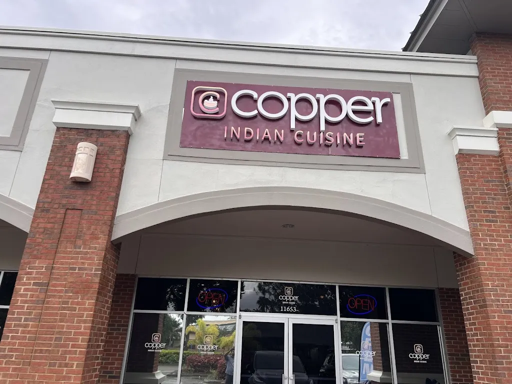 Copper Indian Cuisine restaurant in Tampa, FL