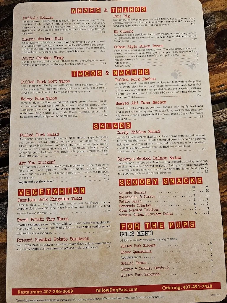 Menu_Yellow Dog Eats_Windermere, FL_image_old_1