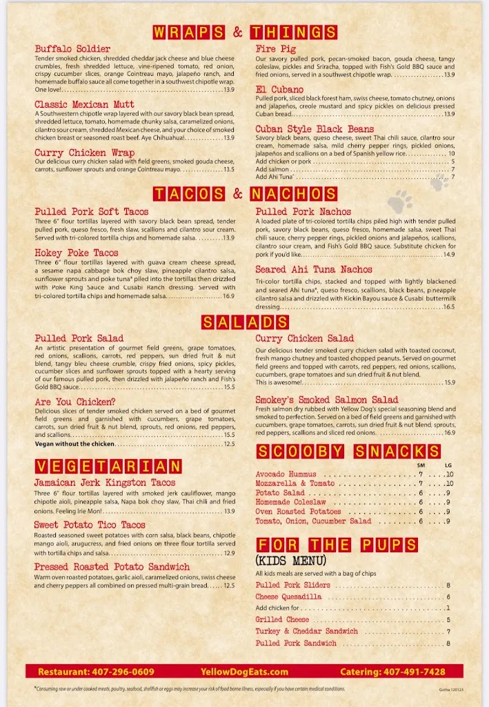 Menu_Yellow Dog Eats_Windermere, FL_image_old_3