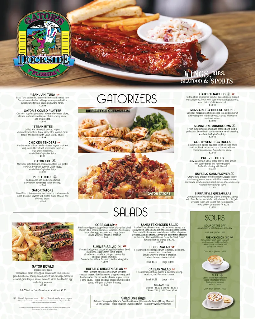 Menu_Gator's Dockside Windermere_Windermere, FL_image_old_2