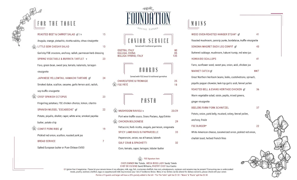 Menu_Foundation Social Eatery_Alpharetta, GA_image_old_1