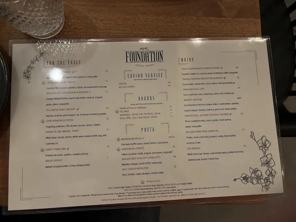 Menu_Foundation Social Eatery_Alpharetta, GA_image_old_2