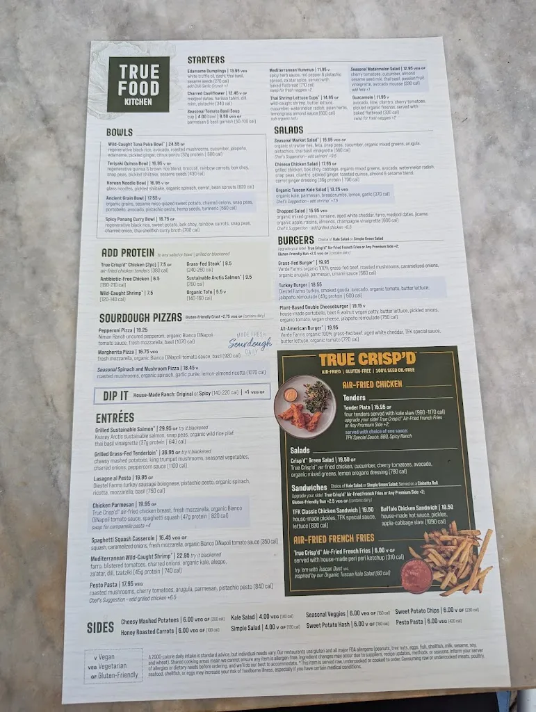 Menu_True Food Kitchen_Alpharetta, GA_image_old_1